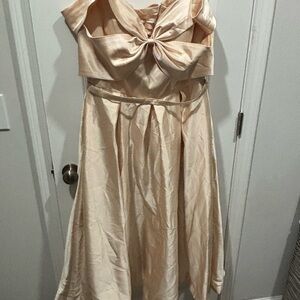 Elegant Cream evening dress